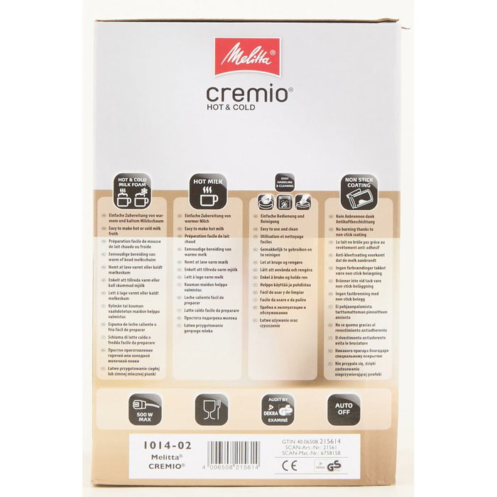 Melitta Mousseur à lait Cremio II - Noir Melitta Mousseur à lait Cremio II - Noir