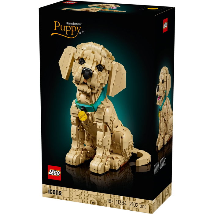 LEGO Icons 11384 Le Chiot Golden Retriever LEGO Icons 11384 Le Chiot Golden Retriever