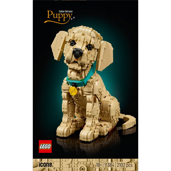 LEGO Icons 11384 Le Chiot Golden Retriever LEGO Icons 11384 Le Chiot Golden Retriever