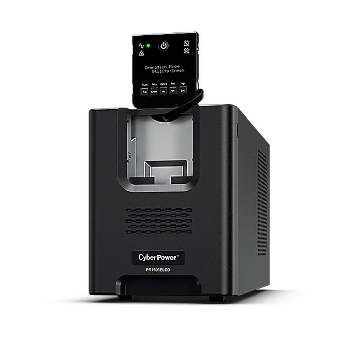 CyberPower PR 1500 VA (PR1500ELCD) Onduleur Line-Interactive avec AVR et gestion batterie intelligent CyberPower PR 1500 VA (PR1500ELCD) Onduleur Line-Interactive avec AVR et gestion batterie intelligent