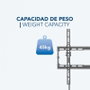 DAEWOO Support TV 32-70 pouces fixe avec inclinaison 8° - 45kg