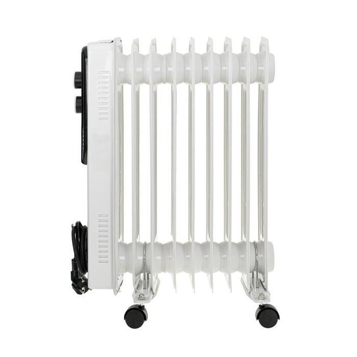Adler Radiateur à Huile AD 7816 Blanc Noir 2000 W Adler Radiateur à Huile AD 7816 Blanc Noir 2000 W