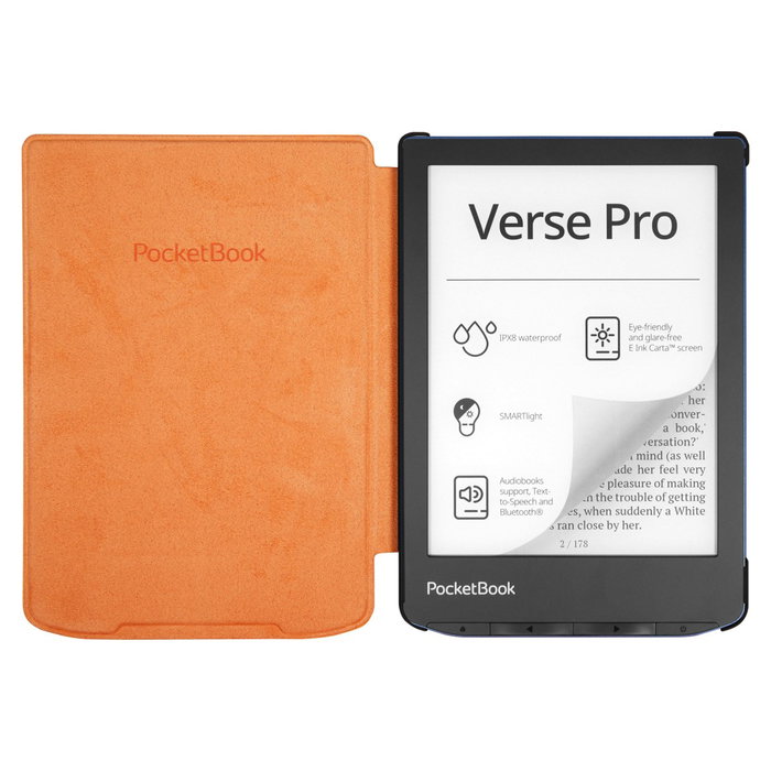 Pocketbook Coque Shell Series Verse Verse Orange 6"