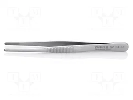 KNIPEX Pince à épiler droite 120mm à bec arrondi