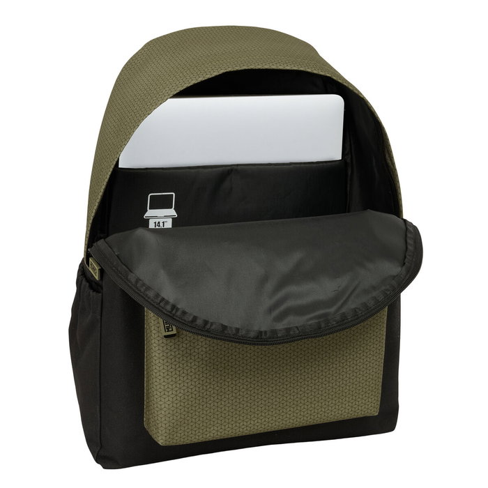 Cartable Munich West Noir Vert 31 x 43 x 13 cm Cartable Munich West Noir Vert 31 x 43 x 13 cm