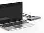 Sandberg Station d'accueil USB-C 13-en-1 Pro - Hub avec Ports USB A/C, HDMI, DisplayPort, Ethernet RJ45, Lecteur de Cartes SD et Audio