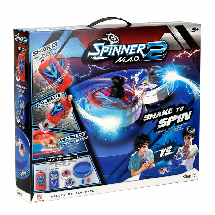 Silverlit Spinner Mad 2 Deluxe Battle Pack Silverlit Spinner Mad 2 Deluxe Battle Pack