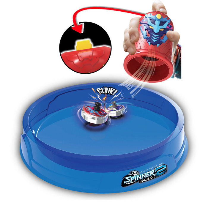 Silverlit Spinner Mad 2 Deluxe Battle Pack Silverlit Spinner Mad 2 Deluxe Battle Pack