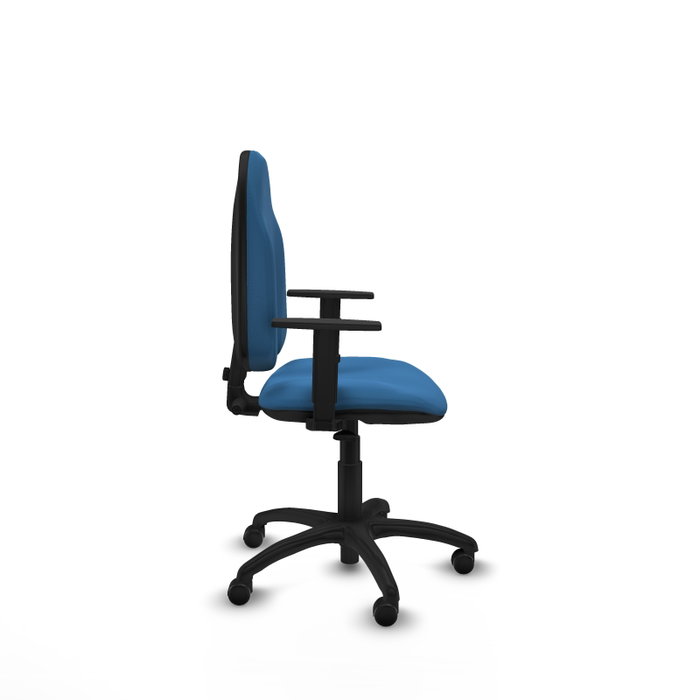 PIQUERAS Y CRESPO Chaise de bureau Algarra bleu clair