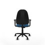 PIQUERAS Y CRESPO Chaise de bureau Algarra bleu clair