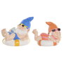 Home ESPRIT Figurine Décorative Multicouleur méditerranéen (2 Pièces)