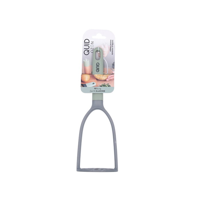 Quid Prensa Patatas Ozon 26 cm Verde Plástico Libre de BPA Apto Lavavajillas Mango Ergonómico 12 Unidades