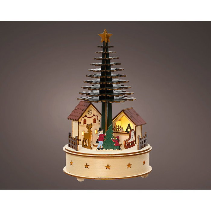 Décorations de Noël Lumineo Petit maison 15 x 25 cm MicroLED Décorations de Noël Lumineo Petit maison 15 x 25 cm MicroLED