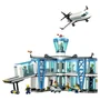 LEGO City 60502 L'Aéroport et l'Avion - Jeu de Construction pour Enfants dès 8 ans avec 9 Minifigurines