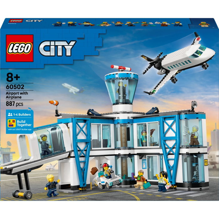 LEGO City 60502 L'Aéroport et l'Avion