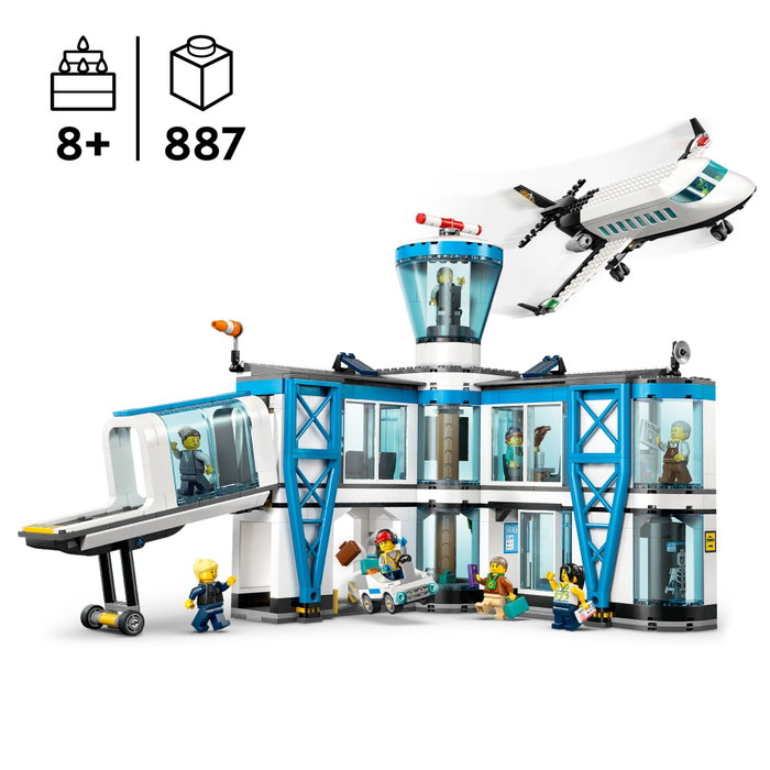 LEGO City 60502 L'Aéroport et l'Avion