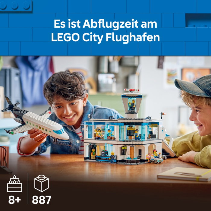 LEGO City 60502 L'Aéroport et l'Avion