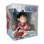 Plastoy Hucha Luffytaro One Piece 15 cm - Tirelire Officielle PVC Rouge Personnage Samouraï Collection