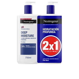 Neutrogena Lotion peau sèche Hydratation Profonde 2 x 750 ml