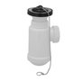 ABRISA Siphon de bouteille extensible T-3 1 1/2 avec valve et bouchon
