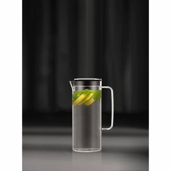 Bodum Pichet infuseur Melior Transparent 1,2 l avec couvercle Bodum Pichet infuseur Melior Transparent 1,2 l avec couvercle