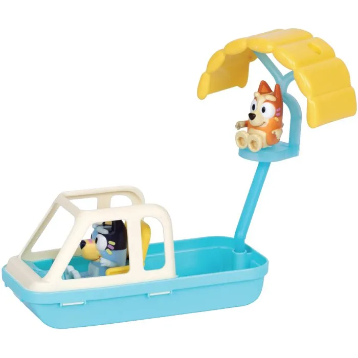 Bluey Playset Bateau de croisière avec 6 zones de jeu