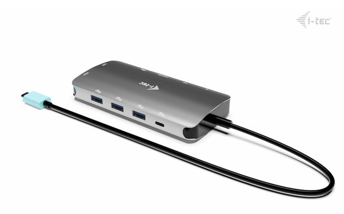 i-tec Docking Station USB-C Metal Nano 3x Display avec Power Delivery 100W i-tec Docking Station USB-C Metal Nano 3x Display avec Power Delivery 100W