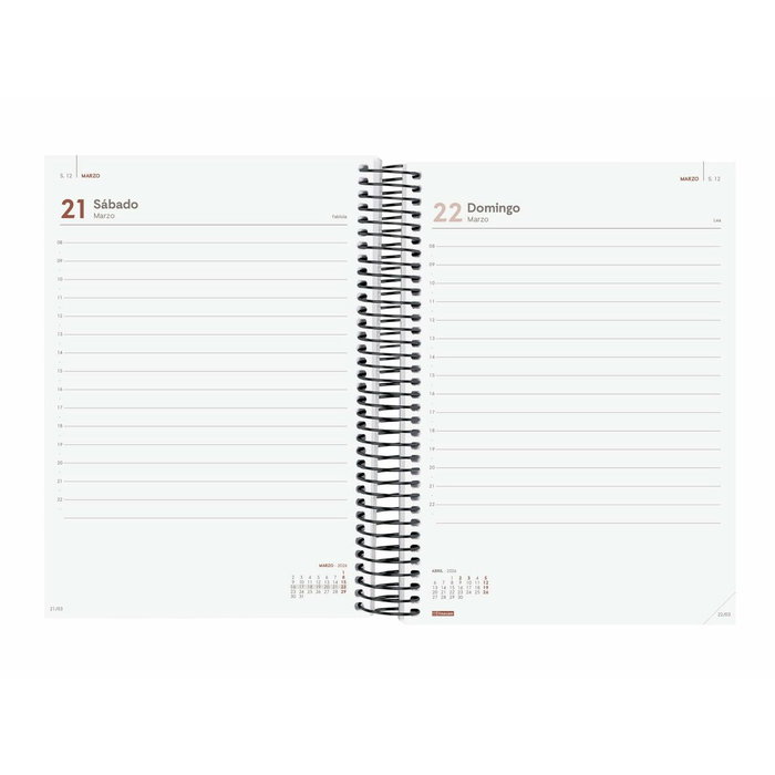 Agenda Finocam YEAR Noir A5 15,5 x 21,2 cm 2026