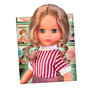 Nancy Colección Trousseau Peinados Nal11000 Famosa - Poupée Nancy édition 2024 avec trousseau de cheveux et tenue années 80