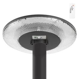 Projecteur LED Solaire 100W avec Capteur et Télécommande, Blanc Froid