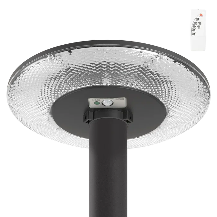 Farole LED Solar 100W Sensor Control Remoto Blanco Frío Farole LED Solar 100W Sensor Control Remoto Blanco Frío