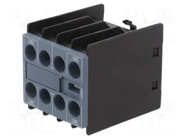 SIEMENS Broches de support pour contacteurs NC x2, bornes à vis, S0/S00/S2