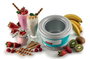 Ariete 643/01 - Sorbetière électrique Party Time, capacité 1.5L, couleur bleue, fabrication de glaces et sorbets