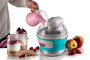 Ariete 643/01 - Sorbetière électrique Party Time, capacité 1.5L, couleur bleue, fabrication de glaces et sorbets
