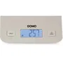 Domo DO9239W - Balance culinaire électronique avec plateau inox, tare, arrêt auto, précision 1 g, portée 5 kg
