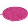 Tapis Trixie Lick'n'Snack Rose Silicone Ø 18 cm