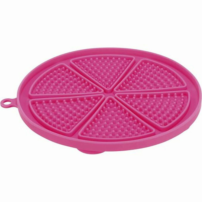 Tapis Trixie Lick'n'Snack Rose Silicone Ø 18 cm