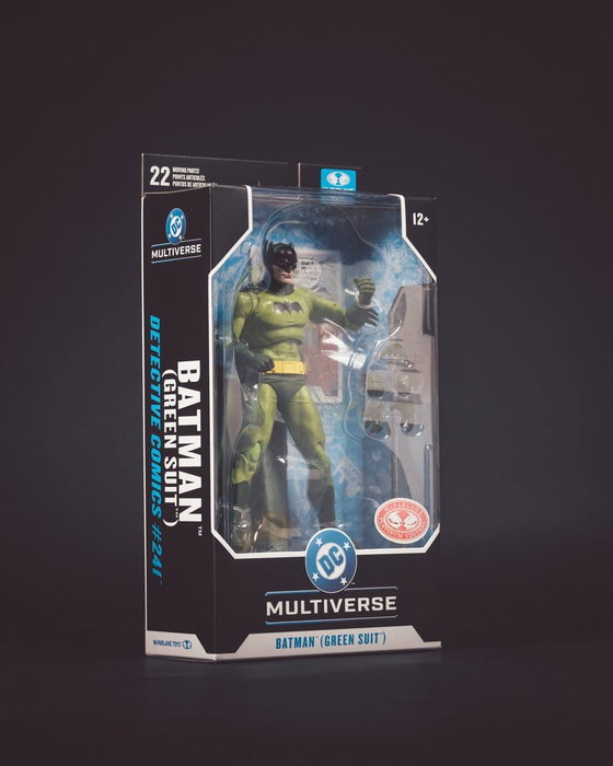 DC Multiverse figurine Green Batman (Green Suit) (Red Platinum Edition) 18 cm DC Multiverse figurine Green Batman (Green Suit) (Red Platinum Edition) 18 cm