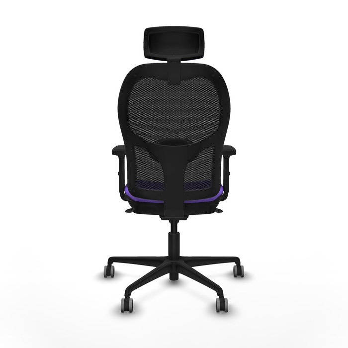 Piqueras y Crespo Chaise de Bureau avec Appui-tête Jorquera 2D036G2 Lila