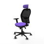 Piqueras y Crespo Chaise de Bureau avec Appui-tête Jorquera 2D036G2 Lila