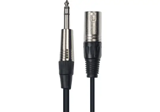 Yellowcab Câble Jack Stéréo Mâle vers XLR Mâle 3 mètres Yellowcab Yellowcab Câble Jack Stéréo Mâle vers XLR Mâle 3 mètres Yellowcab