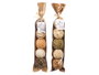 Giftdecor Lot de 5 Boules Naturelles Assorties 8x49x8 cm (Set de 24)