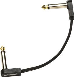 EBS Câble Patch PCF Deluxe Jack-Jack AA Noir - Lot de 10 (10 cm)