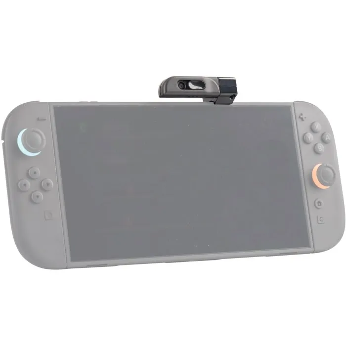 Just For Games Mini Camera pour Nintendo Switch 2 - Caméra de streaming compacte avec câble USB de 2 m, support pour bureau et TV