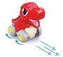 Creaciones Llopis - Boîte à friction dinosaure rouge jouet en polyester pour enfants (13 x 12 x 13 cm)