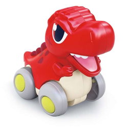 Creaciones Llopis - Boîte à friction dinosaure rouge jouet en polyester pour enfants (13 x 12 x 13 cm)