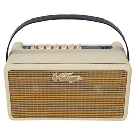 Vintage Amplificateur Rétro 25 Avec DSP Vintage White