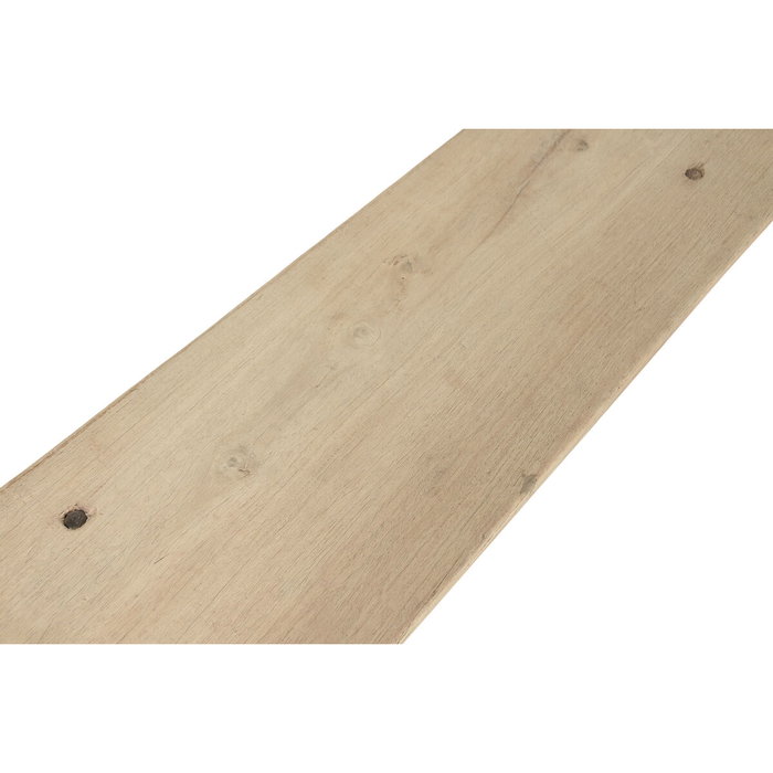 Banc Home ESPRIT Noir Naturel Fer bois de teck 152 X 41 X 46 CM