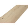 Banc Home ESPRIT Noir Naturel Fer bois de teck 152 X 41 X 46 CM