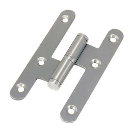 Pernio Inox Nickel de 100 mm Chant Rond Droite PI-100 D (Boîte de 20)